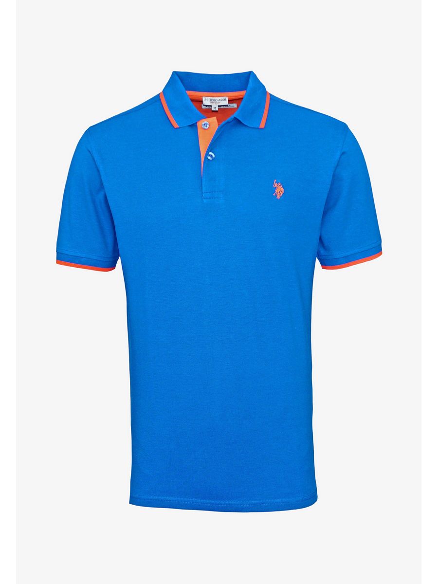 

Футболка мужская U.S. POLO Assn. US222P03Z синяя L, Синий, US222P03Z