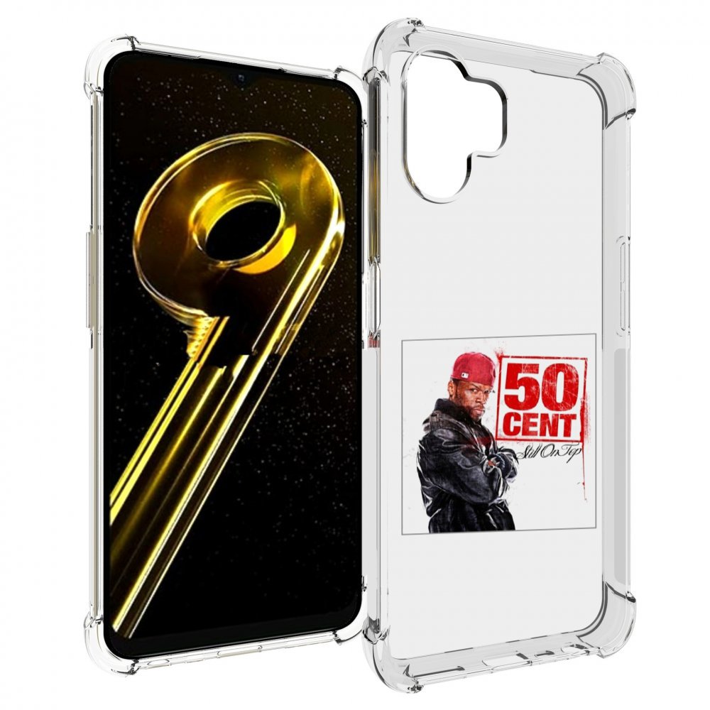 

Чехол бампер MyPads 50 Cent - Still On Top для Realme 10 5G прот..., Прозрачный, Tocco