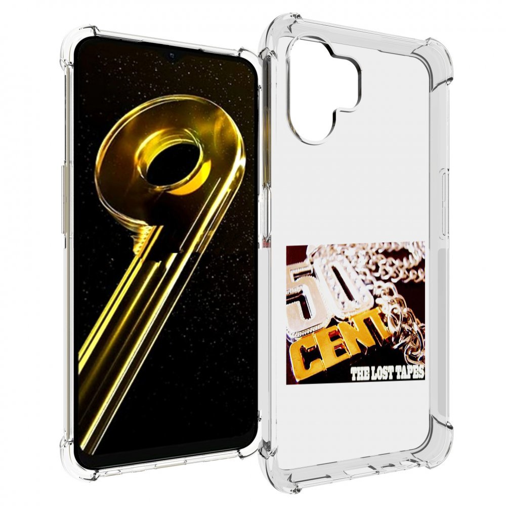 

Чехол бампер MyPads 50 Cent - The Lost Tapes для Realme 10 5G пр..., Прозрачный, Tocco