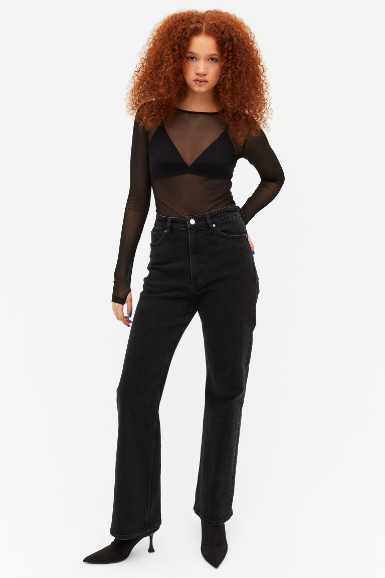 

Джинсы женские Monki 0916670001 черные 32 (доставка из-за рубежа), 0916670001
