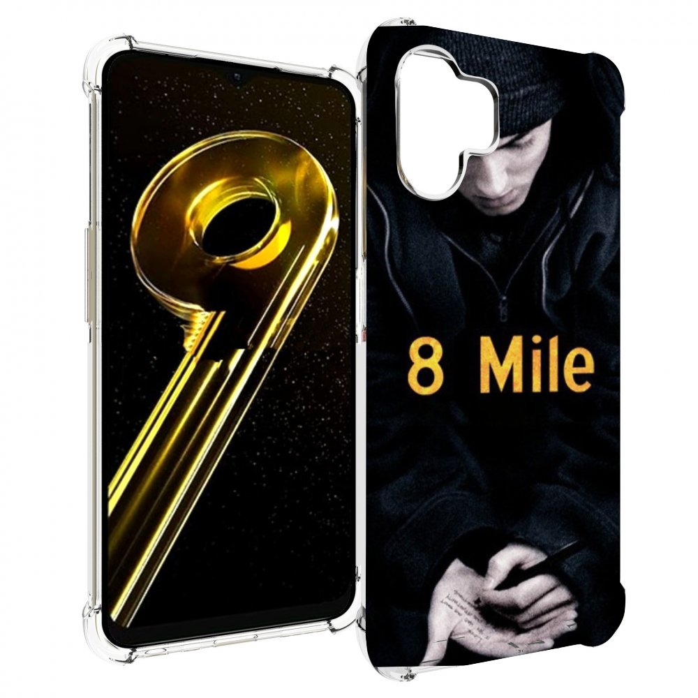 Чехол бампер MyPads 8 миля для Realme 10 5G противоударный
