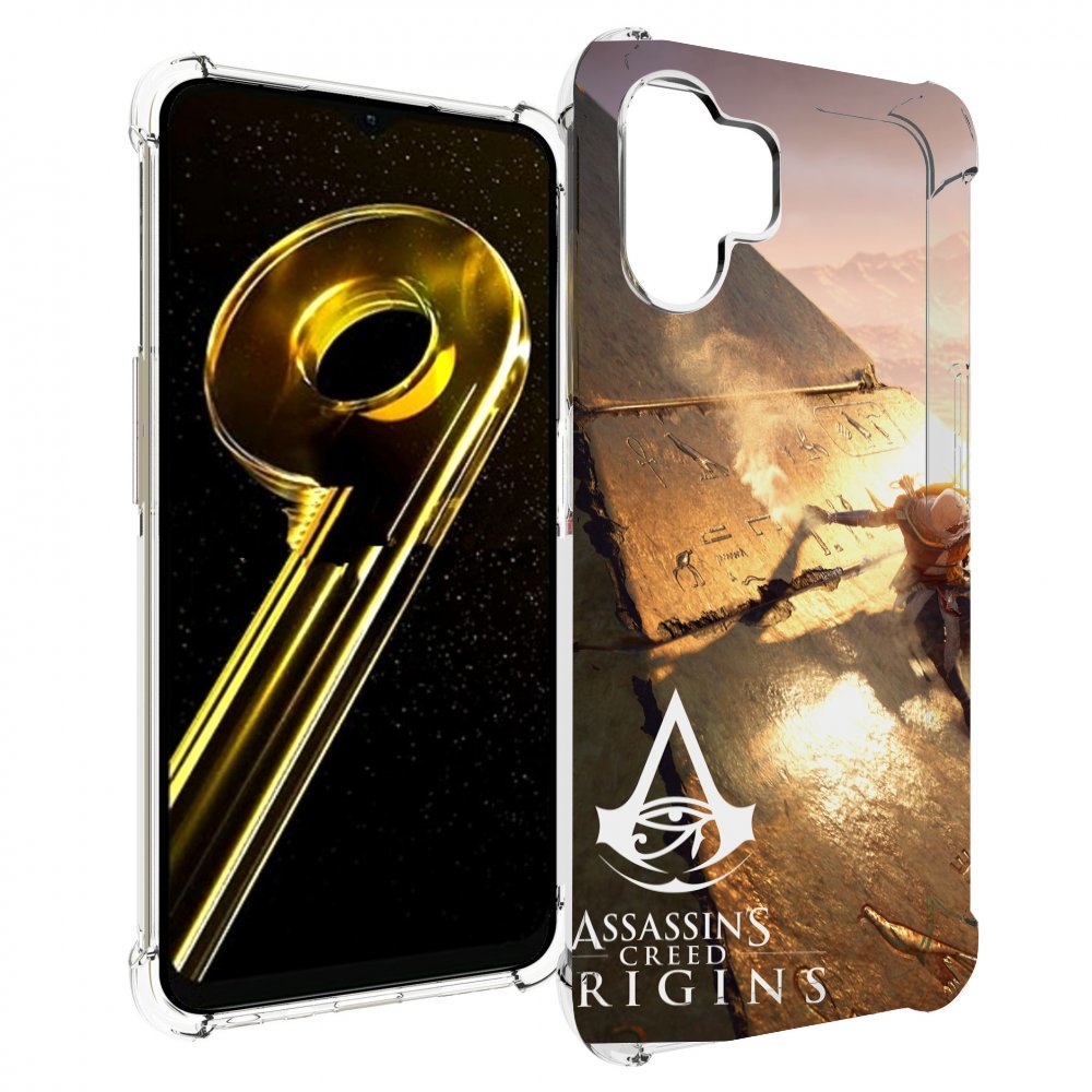 

Чехол бампер MyPads Assassin's Creed Origins для Realme 10 5G пр..., Прозрачный, Tocco