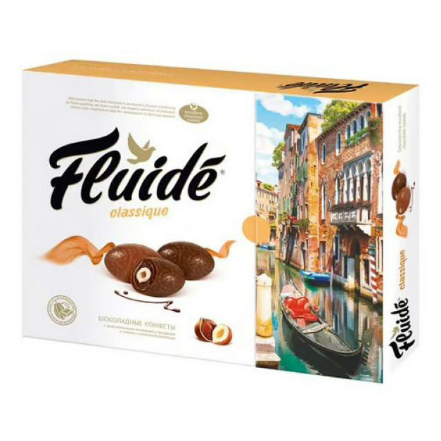 

Шоколадные конфеты Fluide Classique Ассорти 192 г