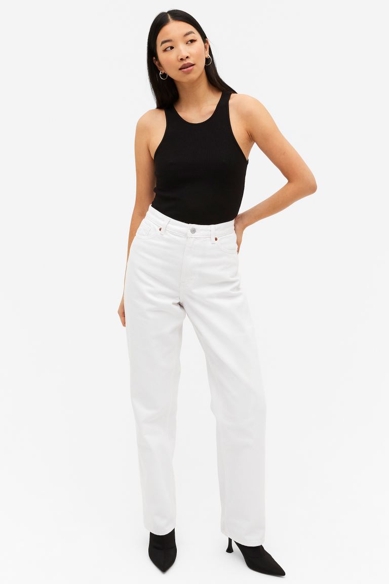 

Джинсы женские Monki 0916893001 белые 33 (доставка из-за рубежа), 0916893001