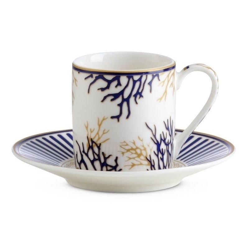 

Кофейный сервиз Pozzi Milano 1876 Corallo 4 предмета, Синий