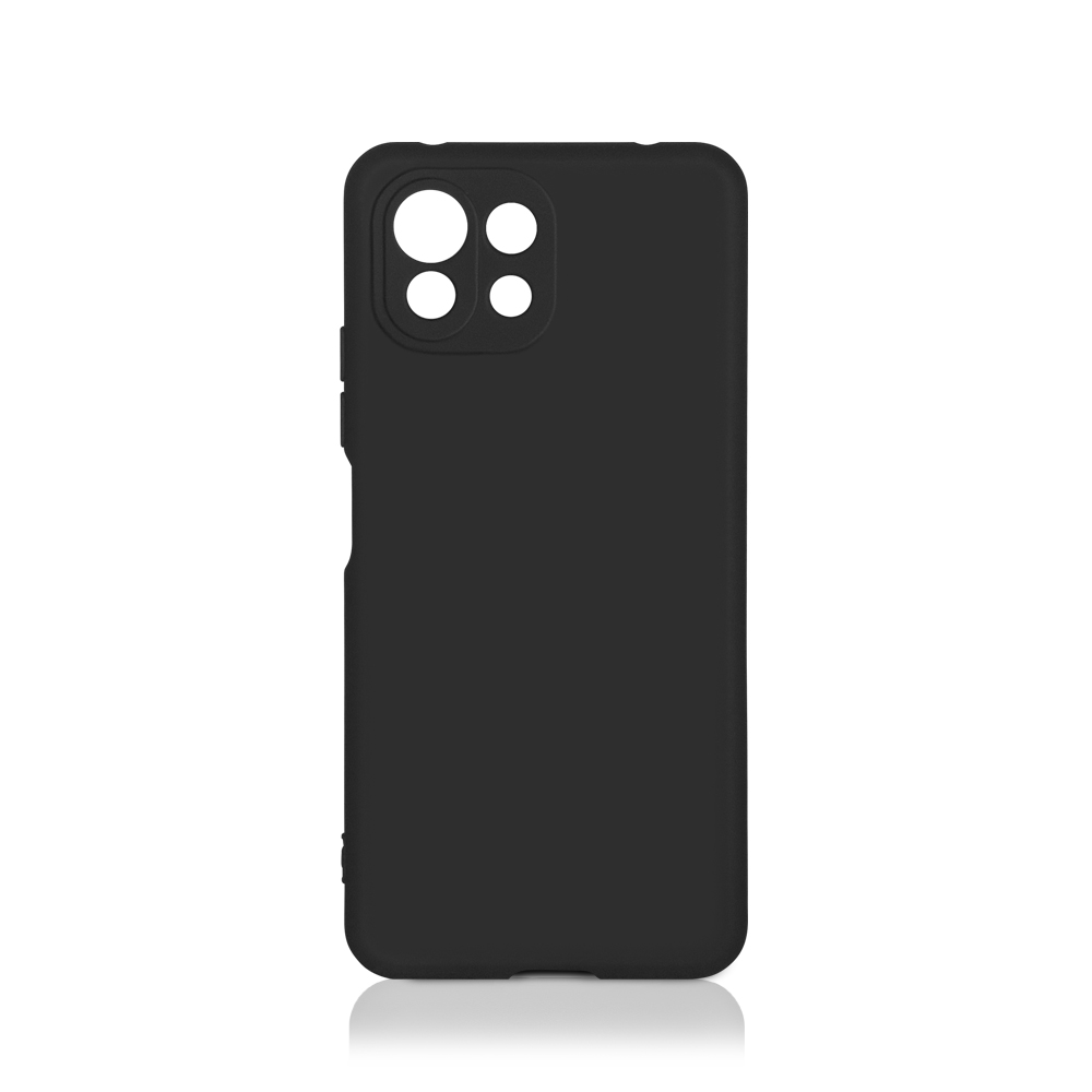 

Чехол-накладка More choice Silicone Matte для Xiaomi Mi11 Lite (2021) Black, Черный, MAXMI11LITE