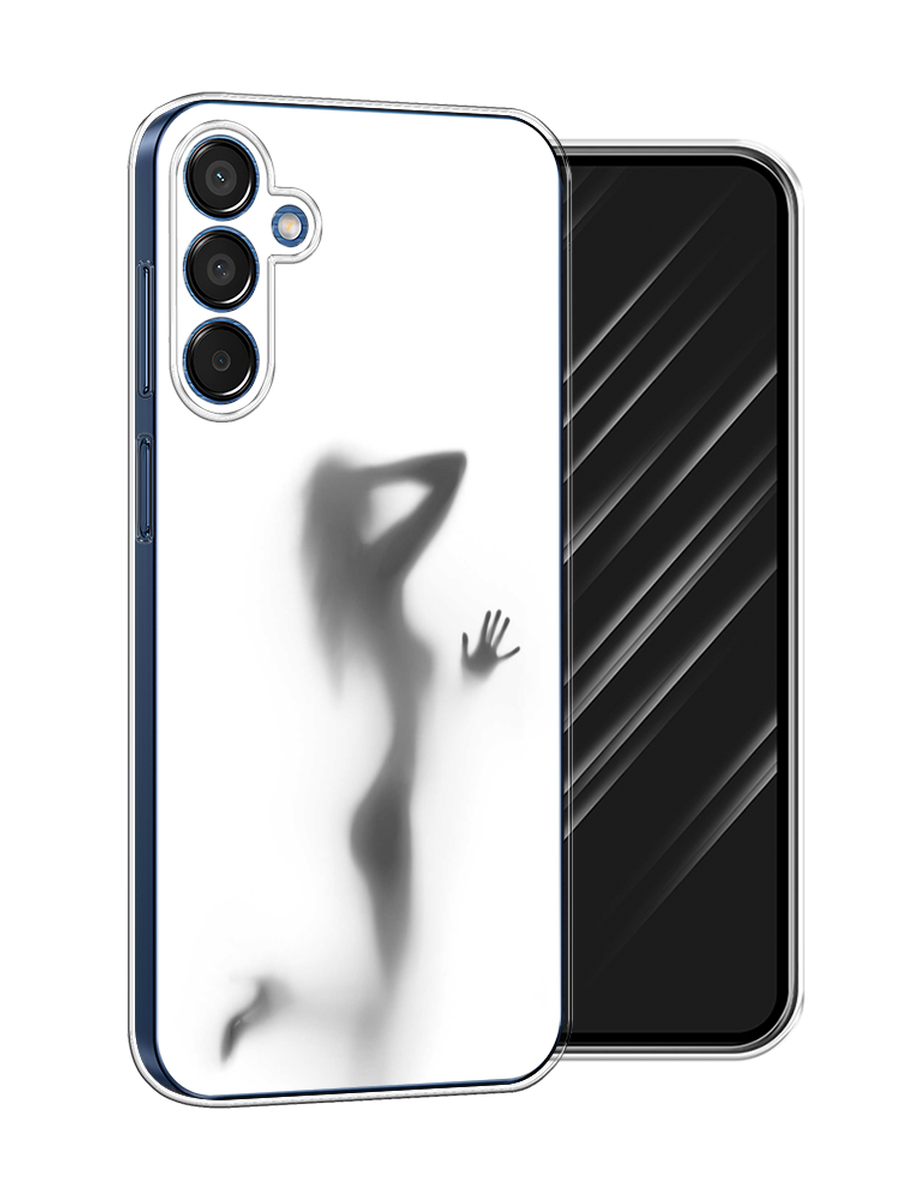 

Чехол Awog на Samsung Galaxy M15 5G "Стекло в душе", Белый;серый;черный, 2109550-1