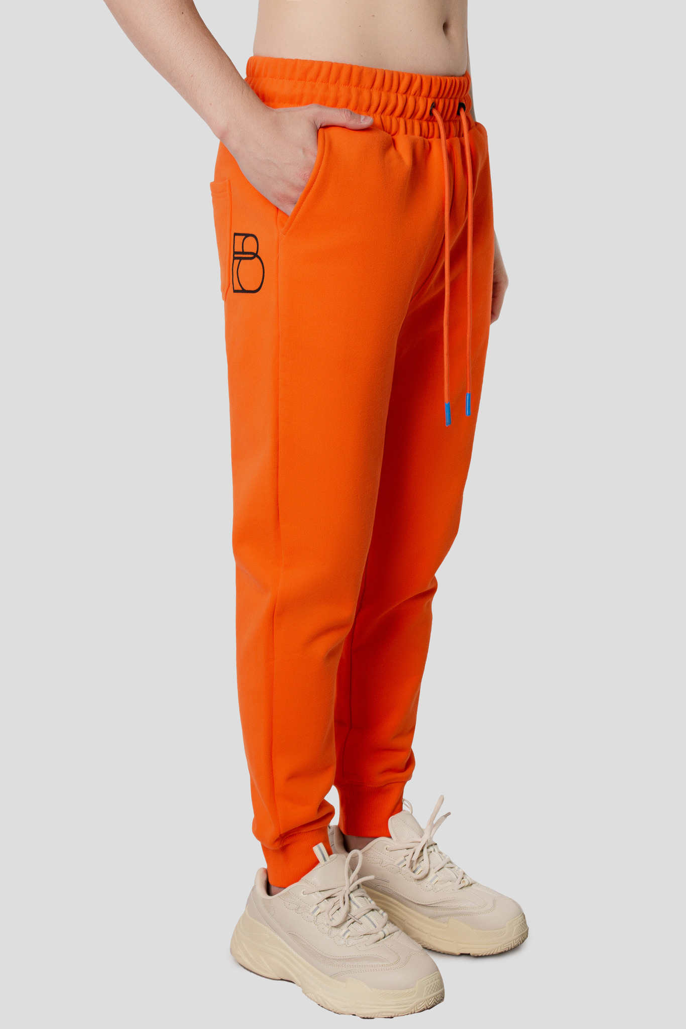 Спортивные брюки мужские BATSON QR EVERY UNI оранжевые XL