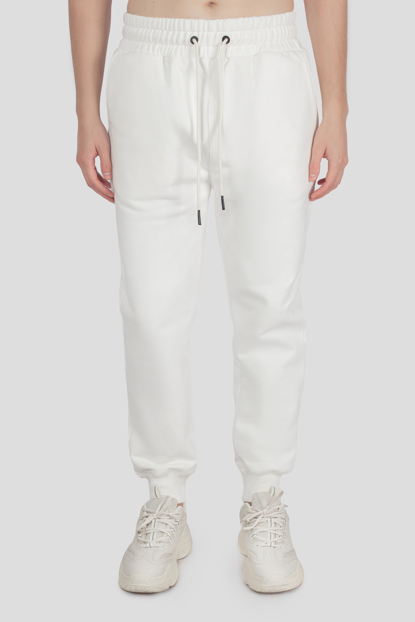 Спортивные брюки мужские BATSON QR EVERY UNI белые S