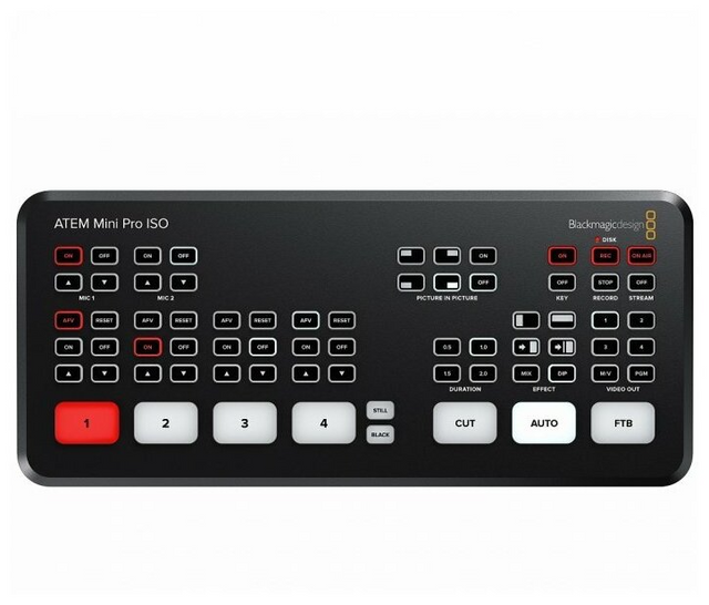 Пульт Blackmagic Atem Mini Pro ISO