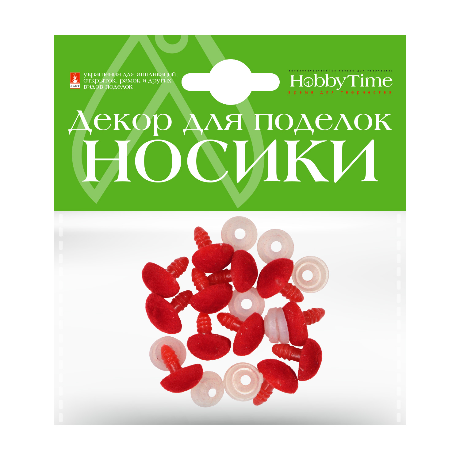 

ДЕКОРАТИВНЫЕ ЭЛЕМЕНТЫ "НОСИКИ" БАРХАТНЫЕ 3 ЦВЕТА 15Х12ММ, Арт. 2-540/02, Разноцветный