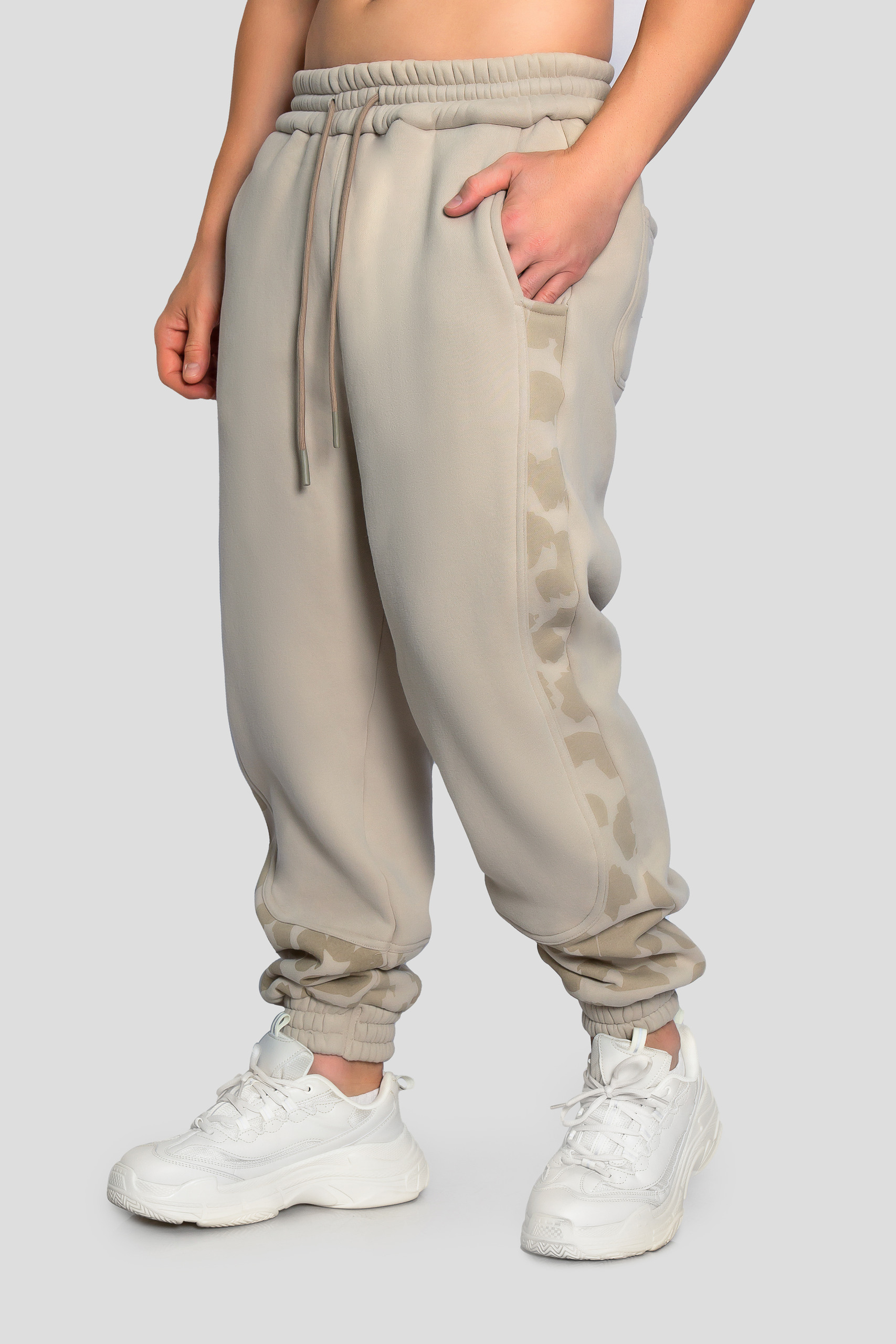 Спортивные брюки мужские BATSON LEO бежевые XL