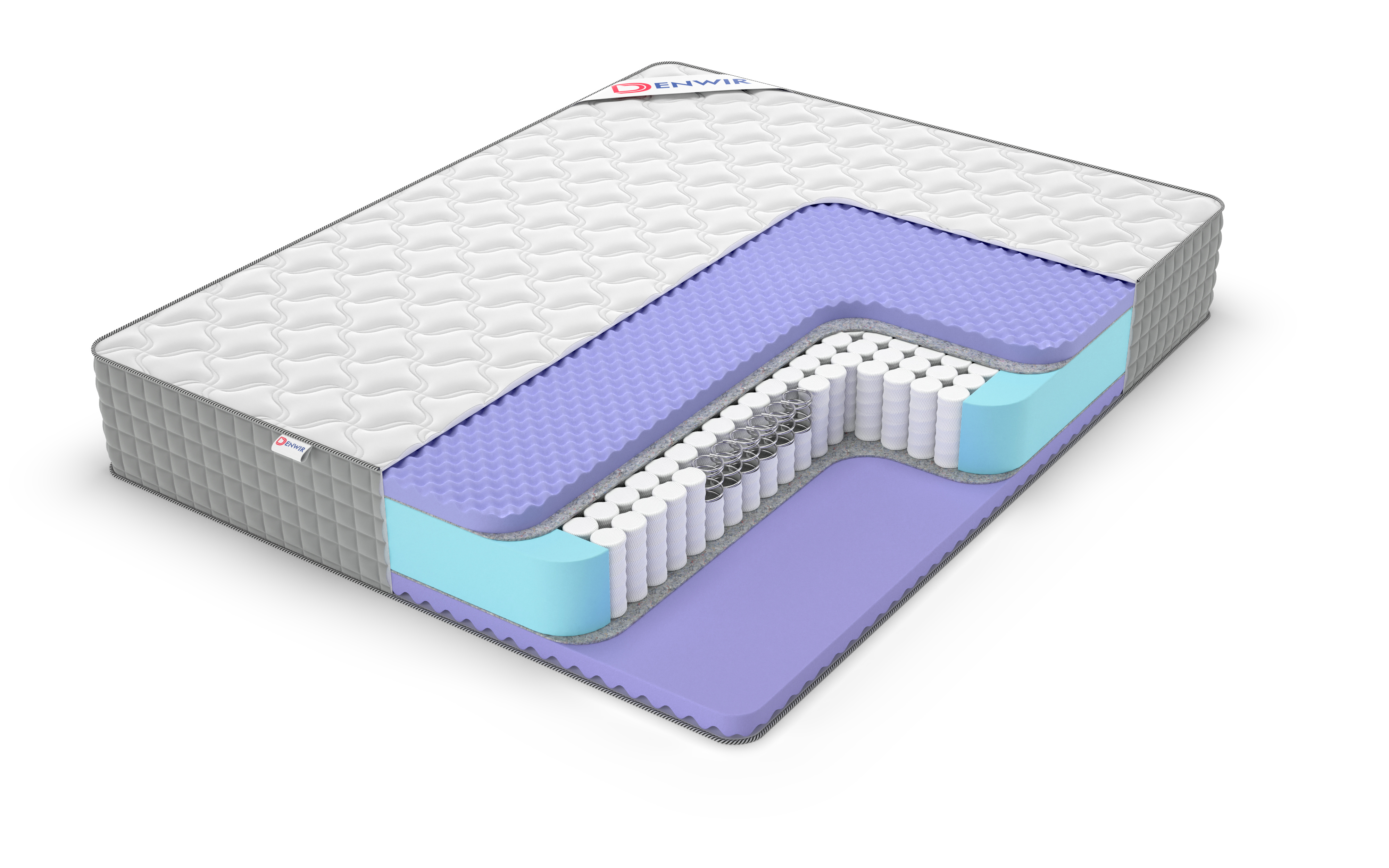 

Матрас пружинный Denwir EXTRA FIVE TFK 70х190, 27 см, Белый, EXTRA FIVE TFK