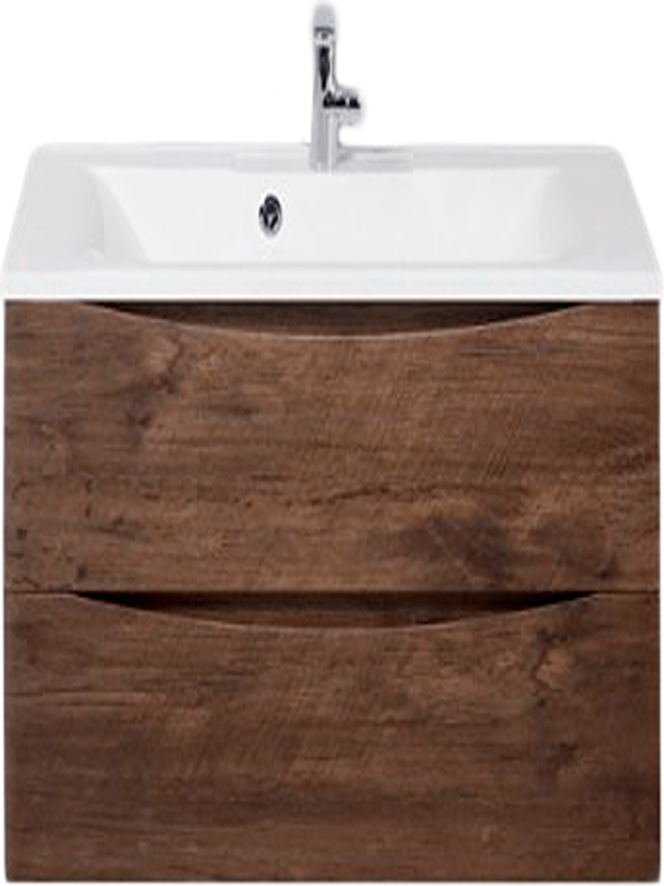 

Тумба с раковиной BelBagno Marino 90 RW BB900/450-LV-MR-PR, Коричневый, MARINO-900-2C-SO-RW-P+BB900/450-LV-MR-PR