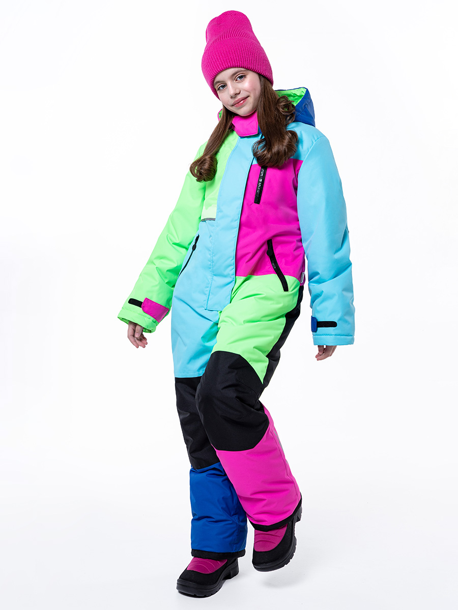 

Комбинезон детский NIKASTYLE 8з2623, бирюзовый, 128, 8з2623