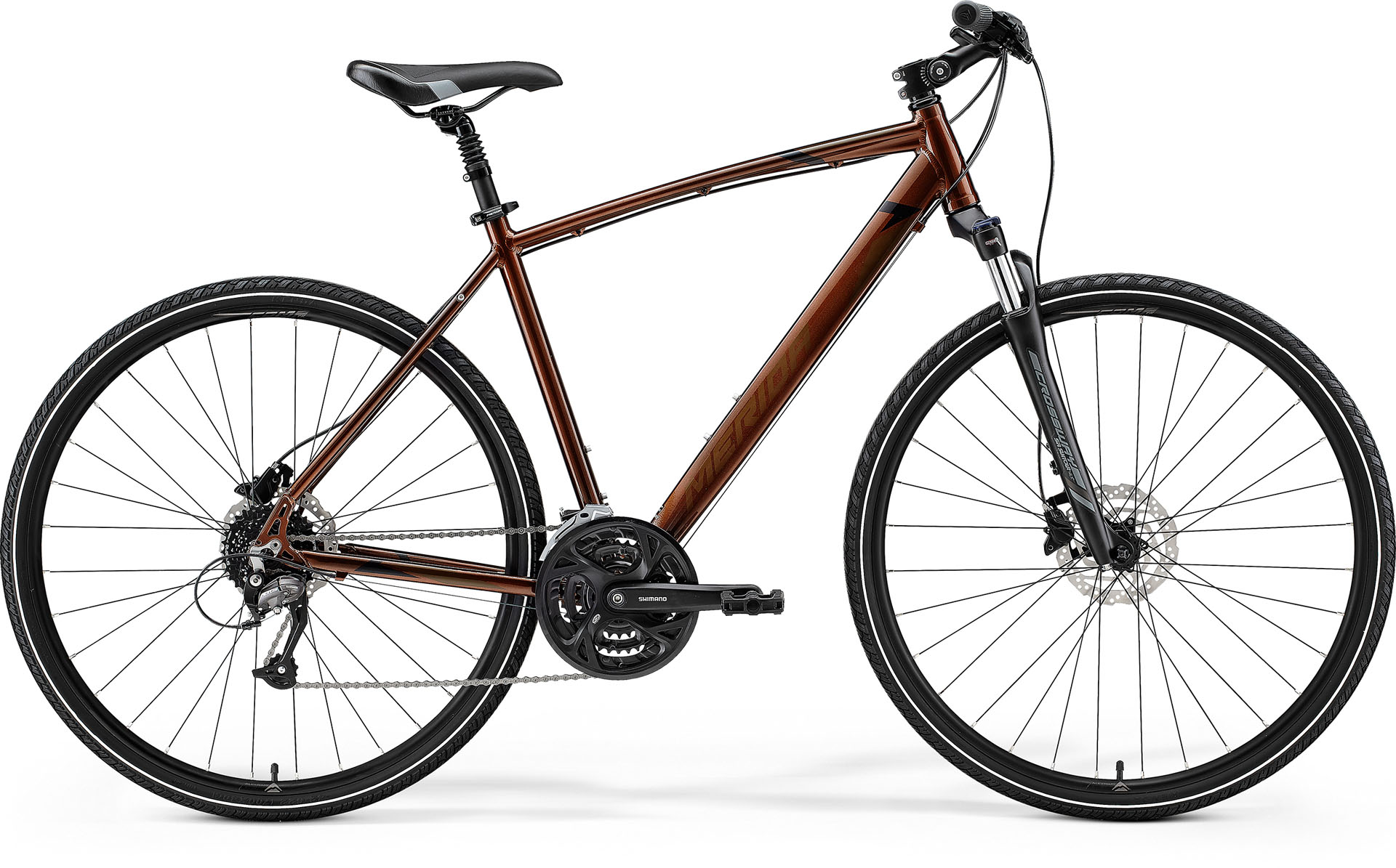 фото Велосипед merida crossway 40 l(55cm) bronze/brownblack (2021)