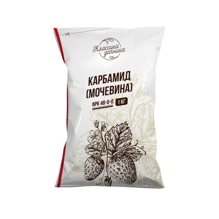 

Удобрение минеральное "Классика дачника", Карбамид, мочевина, 1 кг