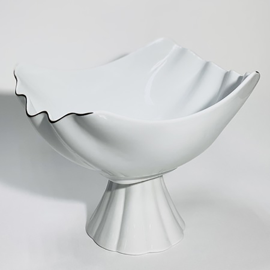 

Фруктовница на ножке Loraine керамика 23x17 см, Майер Бош-Фруктовницы1-9