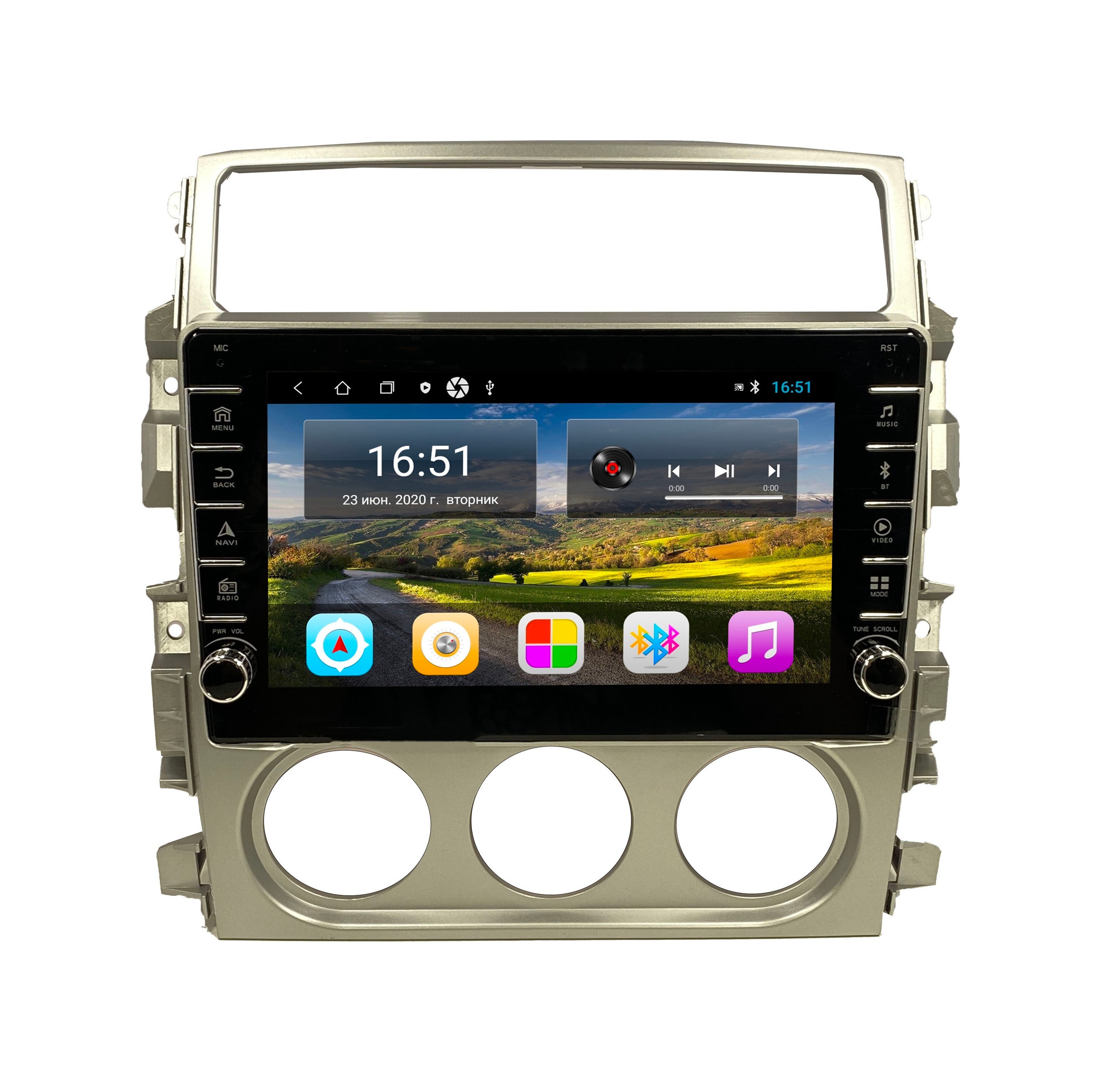 Автомагнитола ANDROID Suzuki Liana 1 2004-2008 Android 12 216GB с крутилками Мультир 2002100₽