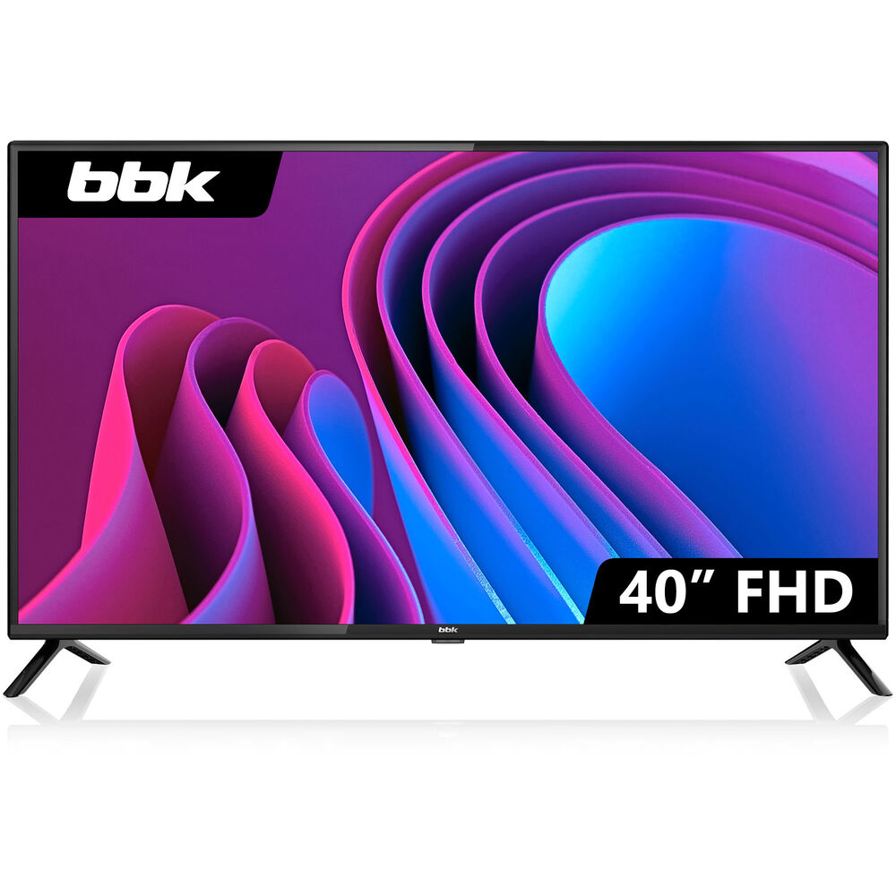 

Телевизор BBK 40LEM-9101/FTS2C, 40"(102 см), FHD, Черный, 40LEM-9101/FTS2C