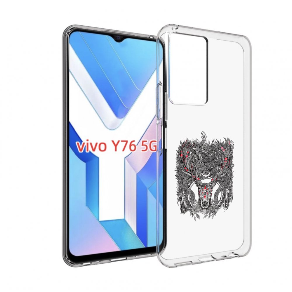 

Чехол MyPads Дизайнерские_676 для Vivo Y76 5G, Прозрачный, Tocco