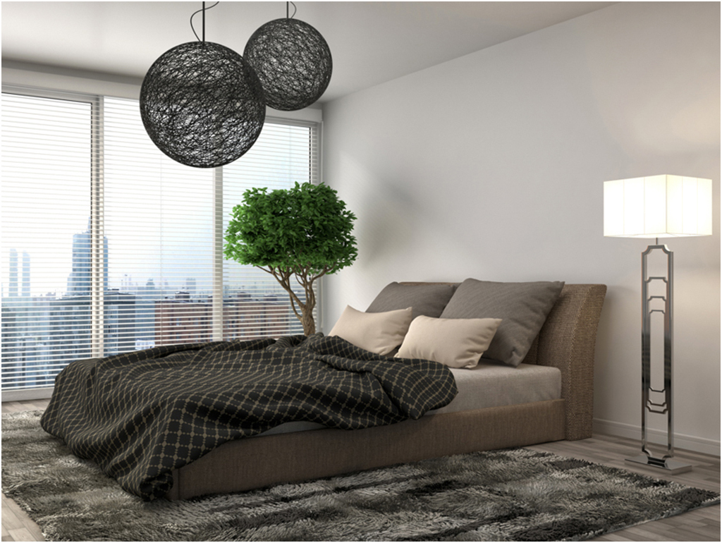 

Картина на холсте с подрамником ХитАрт Спальня 80x60 см, 888