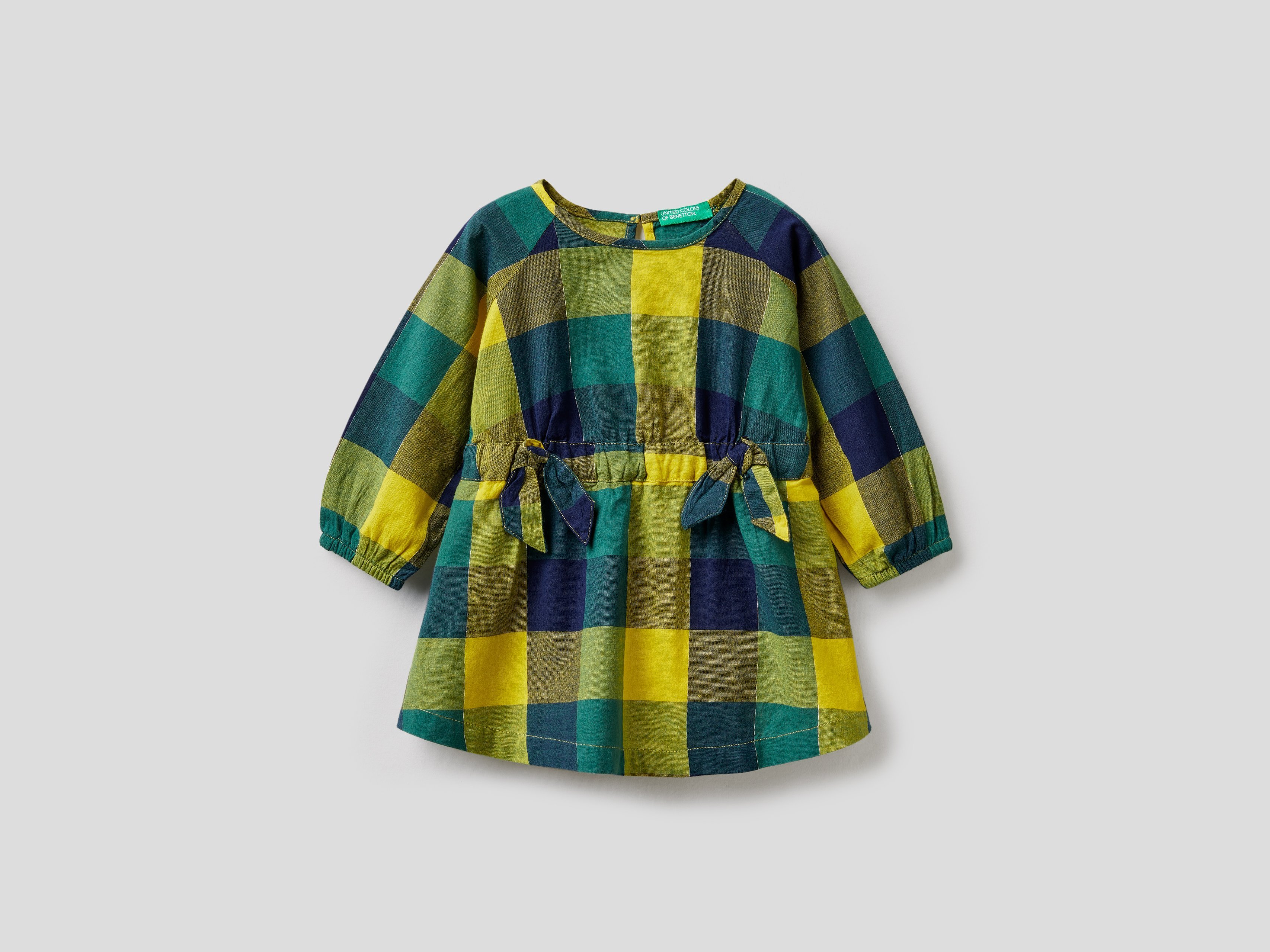 фото Платье для девочек benetton цв. разноцветный р.86 united colors of benetton