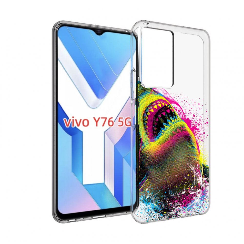 

Чехол MyPads челюсти-2 для Vivo Y76 5G, Прозрачный, Tocco