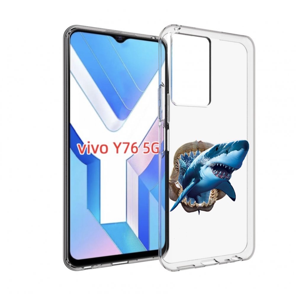 

Чехол MyPads челюсти для Vivo Y76 5G, Прозрачный, Tocco