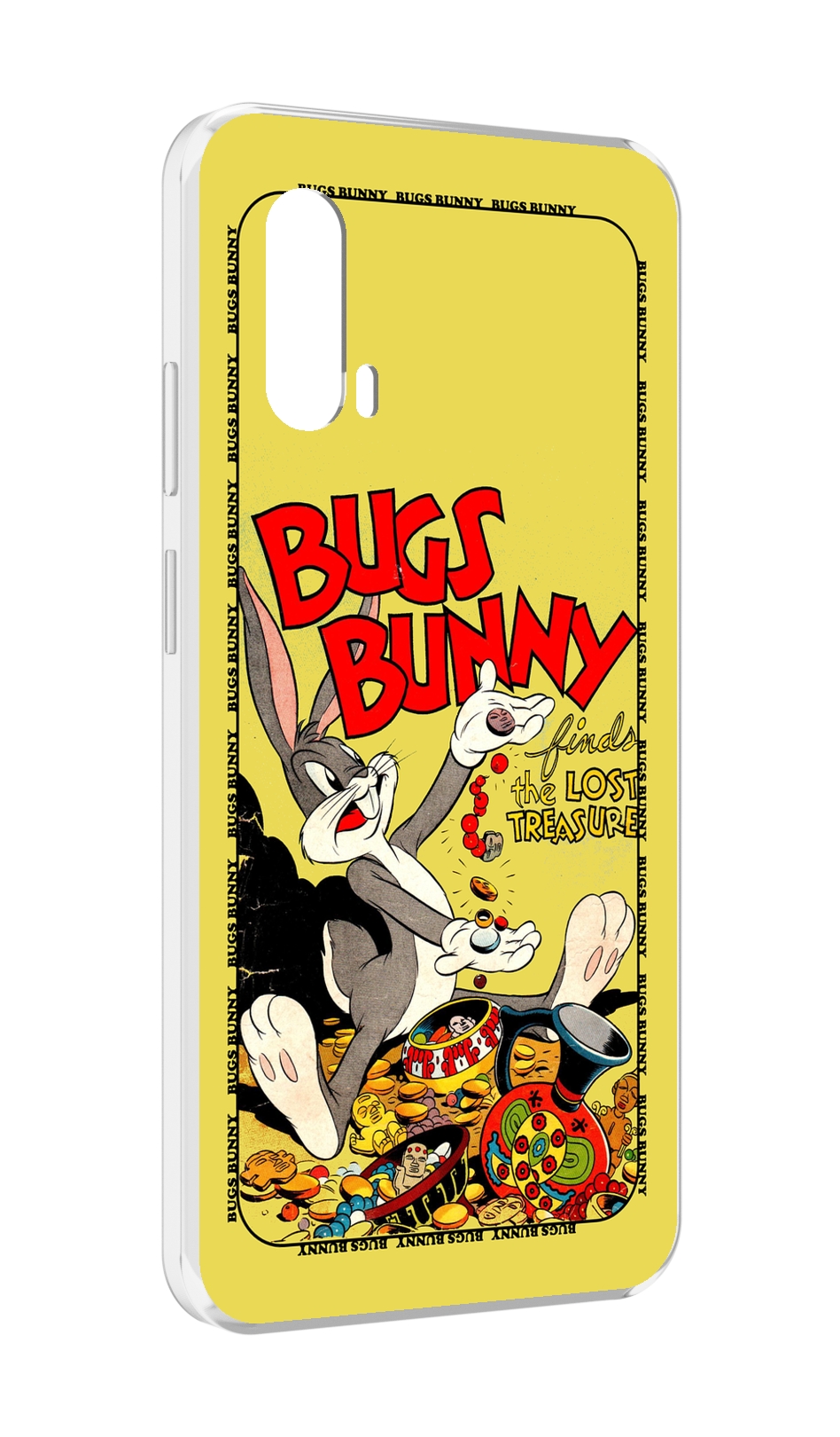 

Чехол MyPads бакс-банни-и-еда для Blackview BV7100, Прозрачный, Tocco