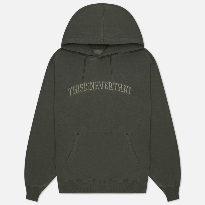 

Худи мужское thisisneverthat TN223TSWHO01-MD зеленое S, TN223TSWHO01-MD