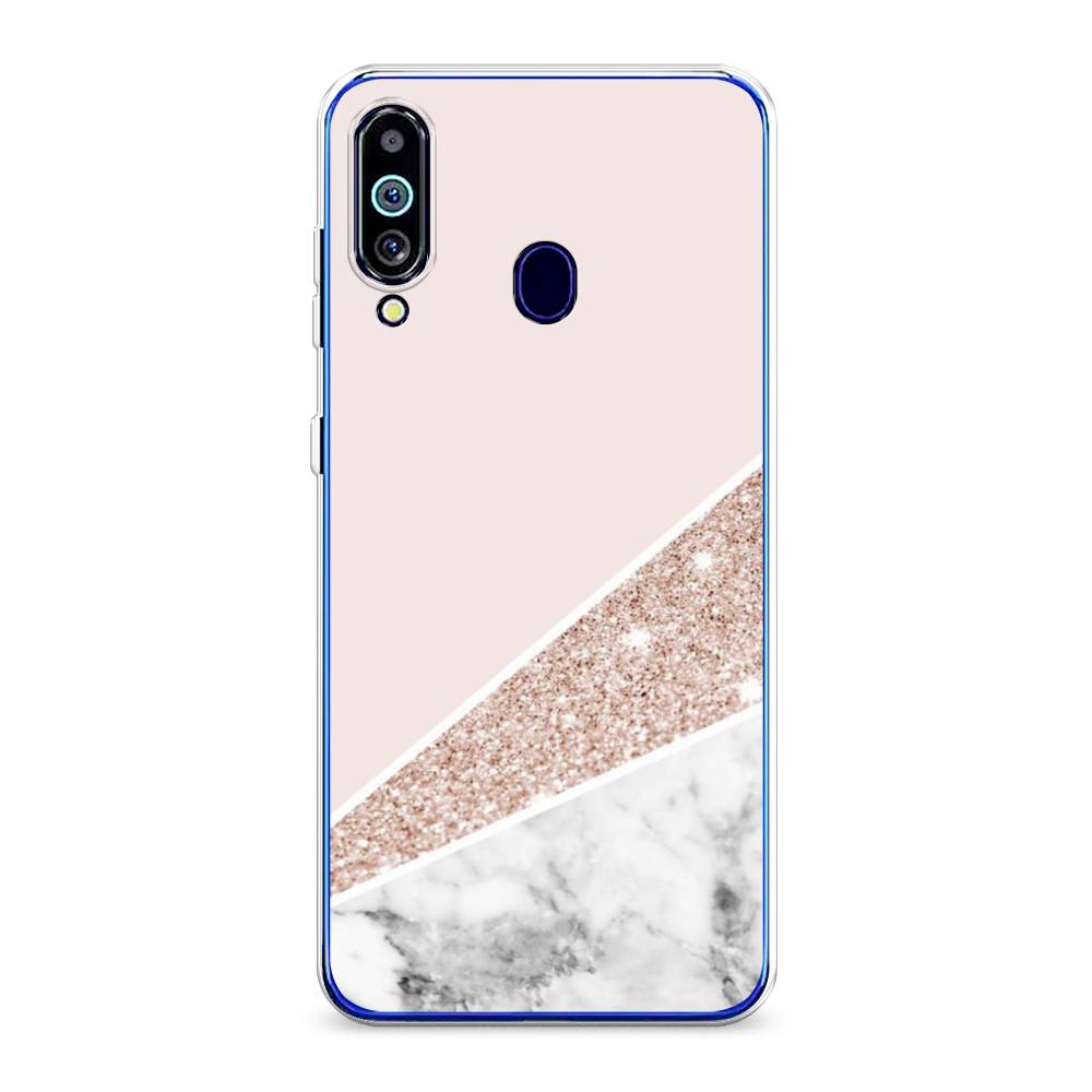 

Чехол на Samsung Galaxy M40 "Блестящий розовый мрамор", 28750-3