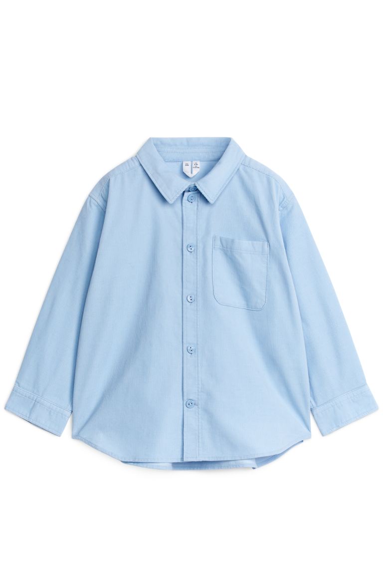 Рубашка детская ARKET 1119823, цвет светло-синий, размер 110 (доставка из-за рубежа)