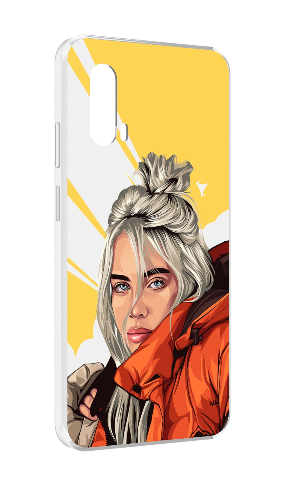 

Чехол MyPads билли-айлиш-в-куртке для Blackview BV7100, Прозрачный, Tocco