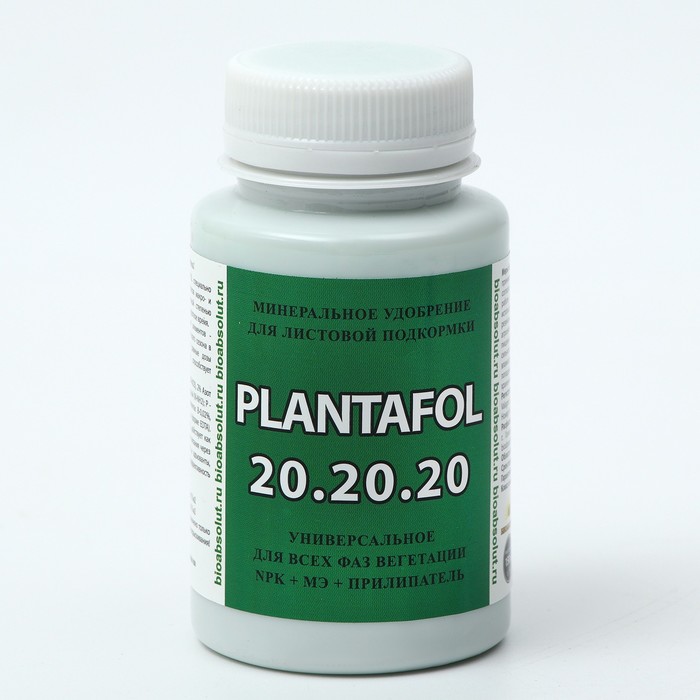 

Удобрение Плантафол (PLANTAFOL) NPK 20-20-20 + МЭ + Прилипатель, 150 г