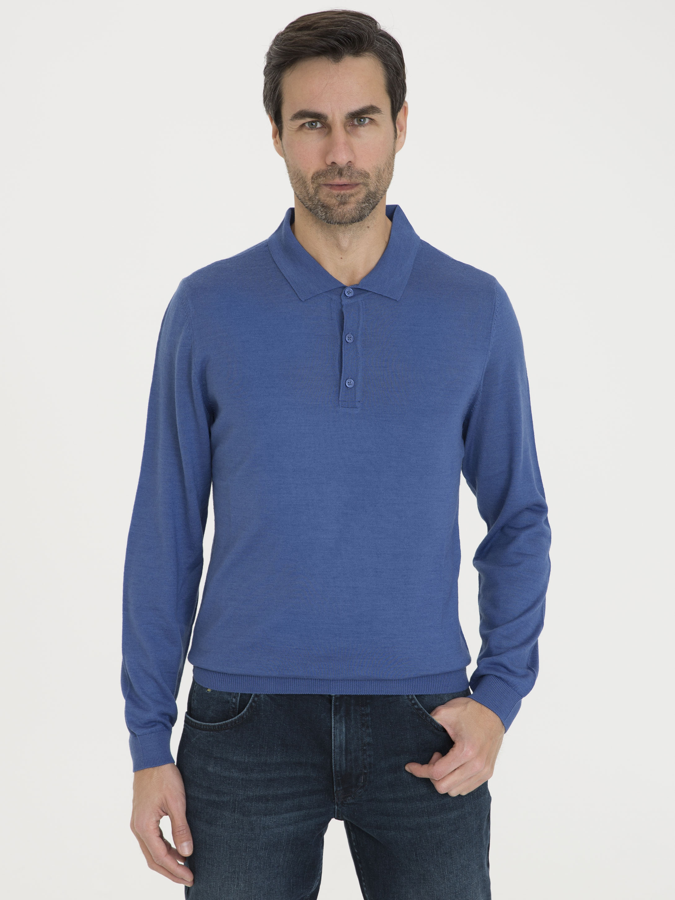 

Джемпер мужской Cacharel G051SZ0TK0ELIP синий M, G051SZ0TK0ELIP