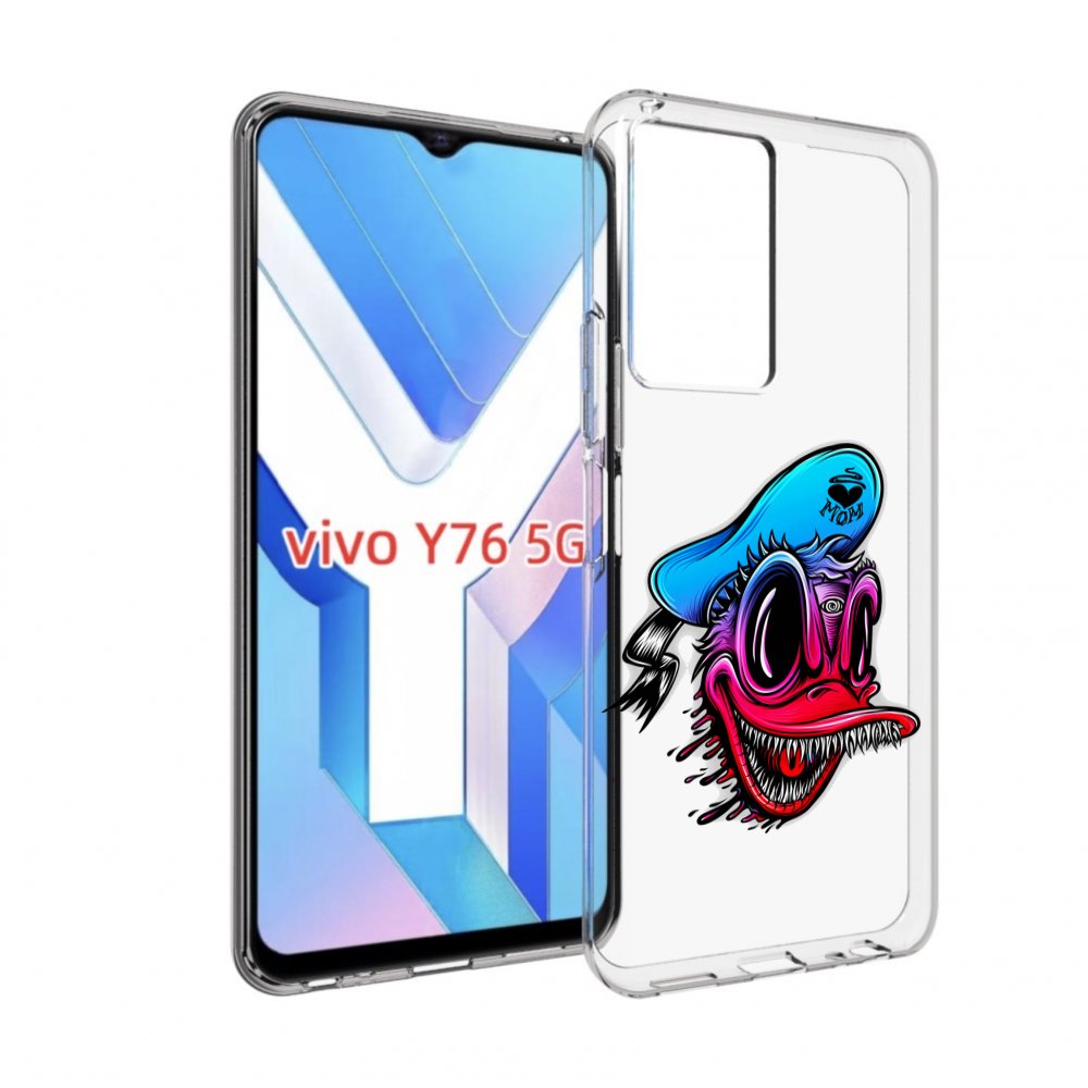 

Чехол MyPads Дональд для Vivo Y76 5G, Прозрачный, Tocco