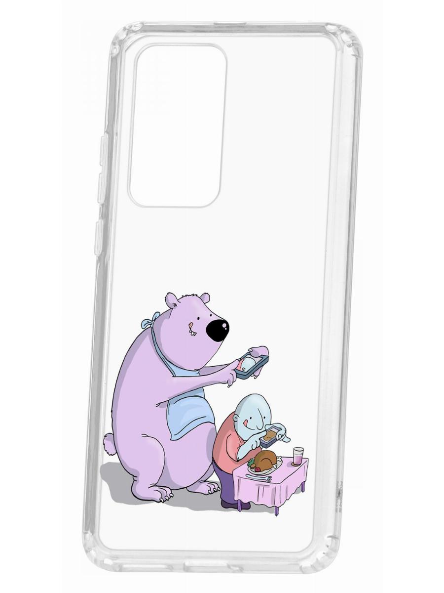 

Чехол для Huawei P40 Pro Kruche Print Foodstagramm