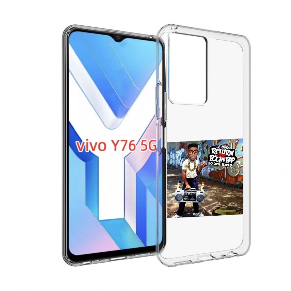 

Чехол MyPads 50 Cent & DJ Lennox - Return Of The Boom Bap для Vivo Y76 5G, Прозрачный, Tocco
