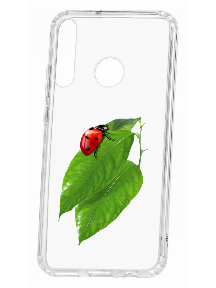 фото Чехол для huawei p40 lite e kruche print ladybug кruче