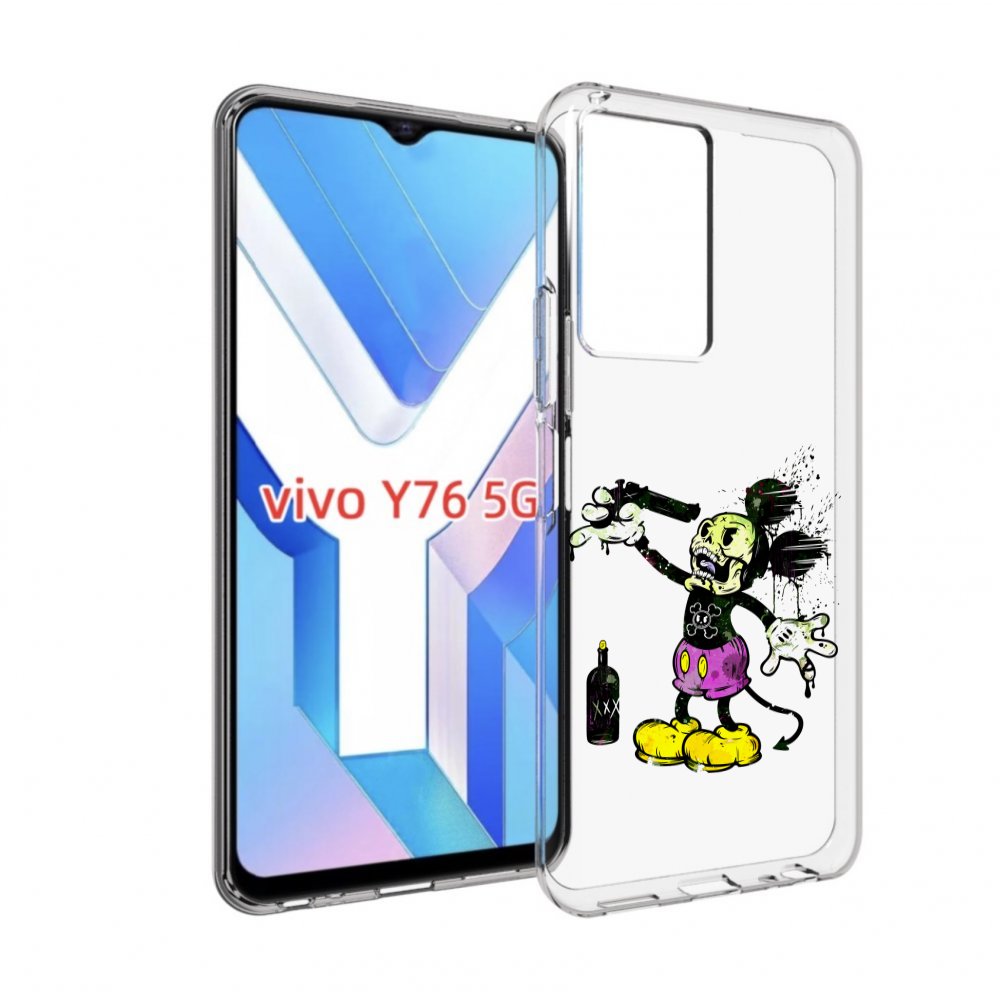

Чехол MyPads Драг Микки для Vivo Y76 5G, Прозрачный, Tocco