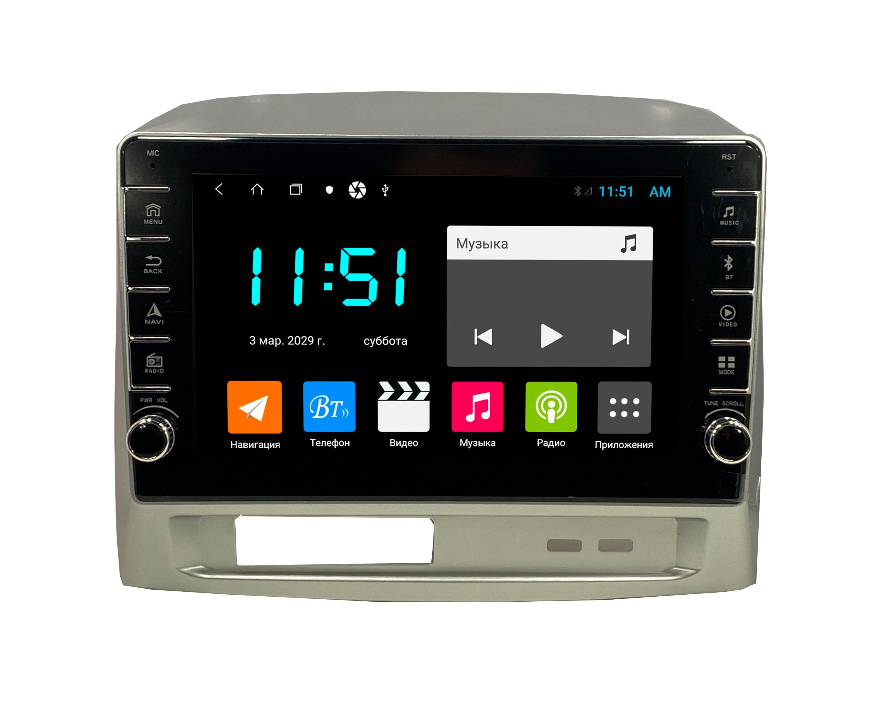 Автомагнитола ANDROID Geely MK 2006-2013 Android 12 464GB 3226500₽