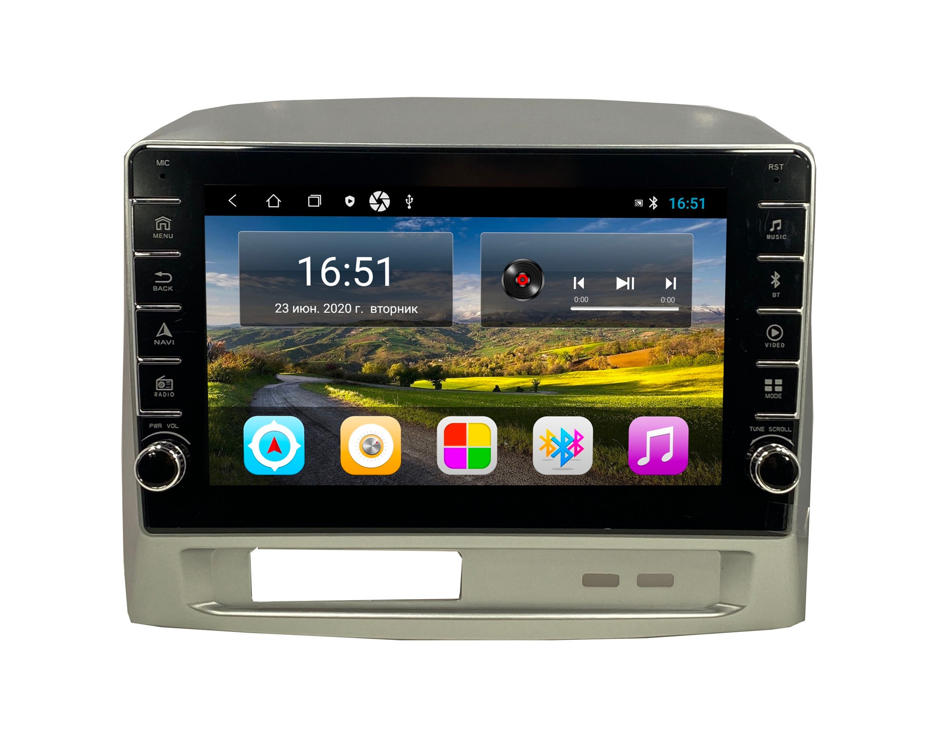 Автомагнитола ANDROID Geely MK 2006-2013, Android 12, 232GB