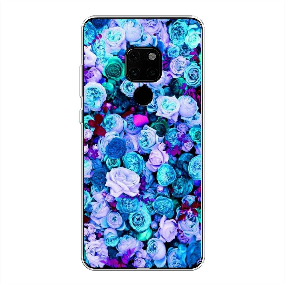 

Чехол на Huawei Mate 20 "Цветочный ковер", Фиолетовый, 66850-2