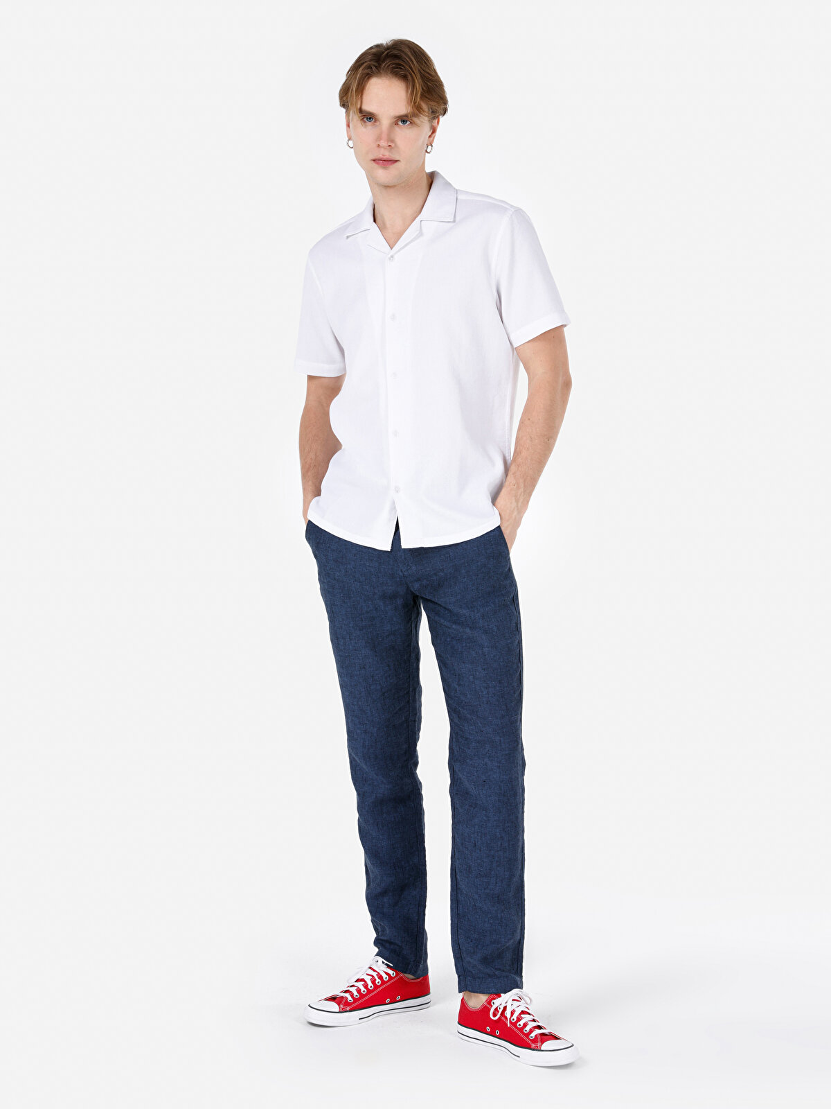 

Брюки мужские Colin's CL1068760 синие 28/32, Синий, CL1068760