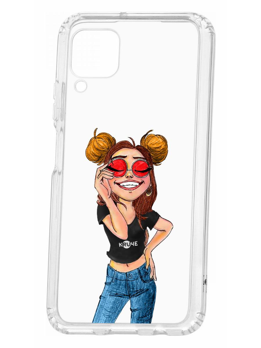 фото Чехол для huawei p40 lite kruche print smiling кruче