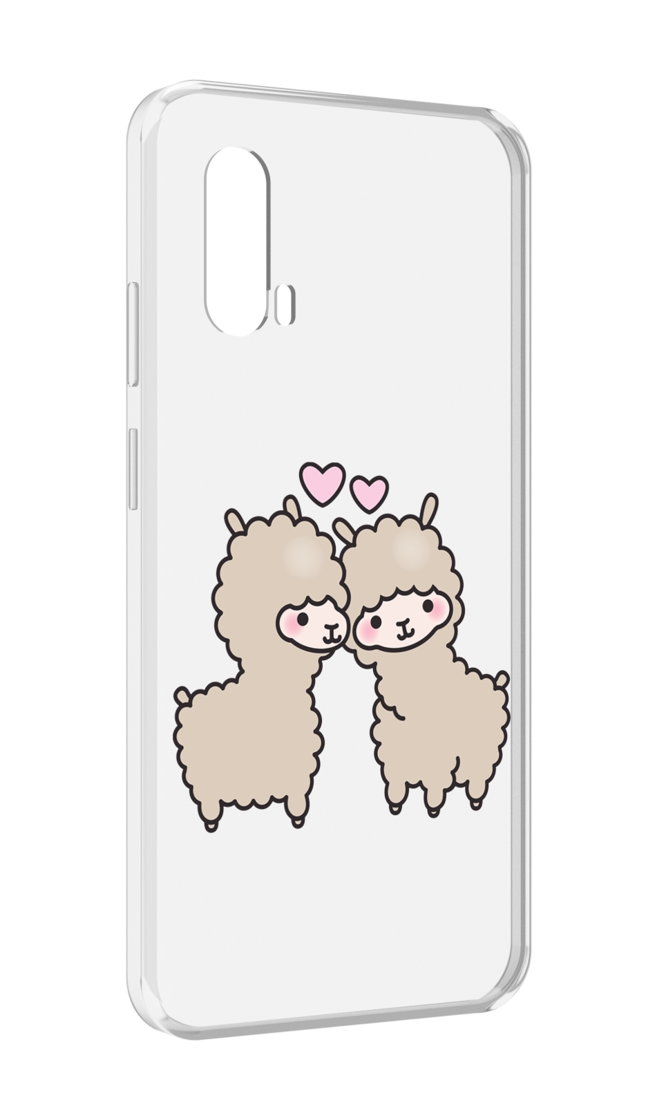 

Чехол MyPads влюбленные-барашки для Blackview BV7100, Прозрачный, Tocco