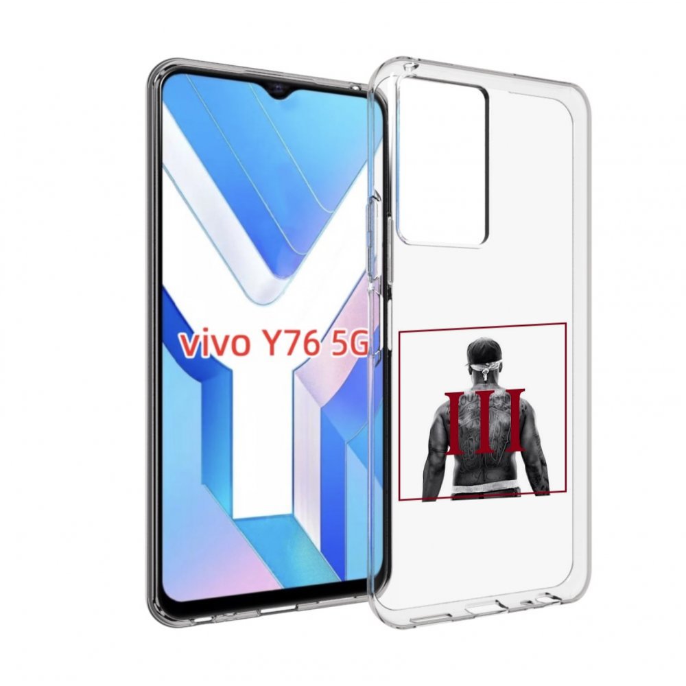 

Чехол MyPads 50 Cent - Straight Outta The Hood III для Vivo Y76 5G, Прозрачный, Tocco
