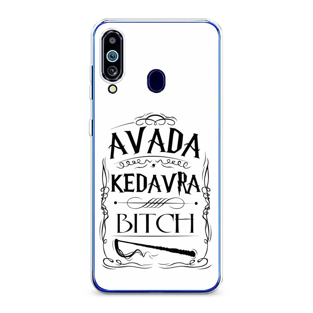 

Чехол на Samsung Galaxy M40 "Avada kedavra bitch", Белый;серый;черный, 28750-6