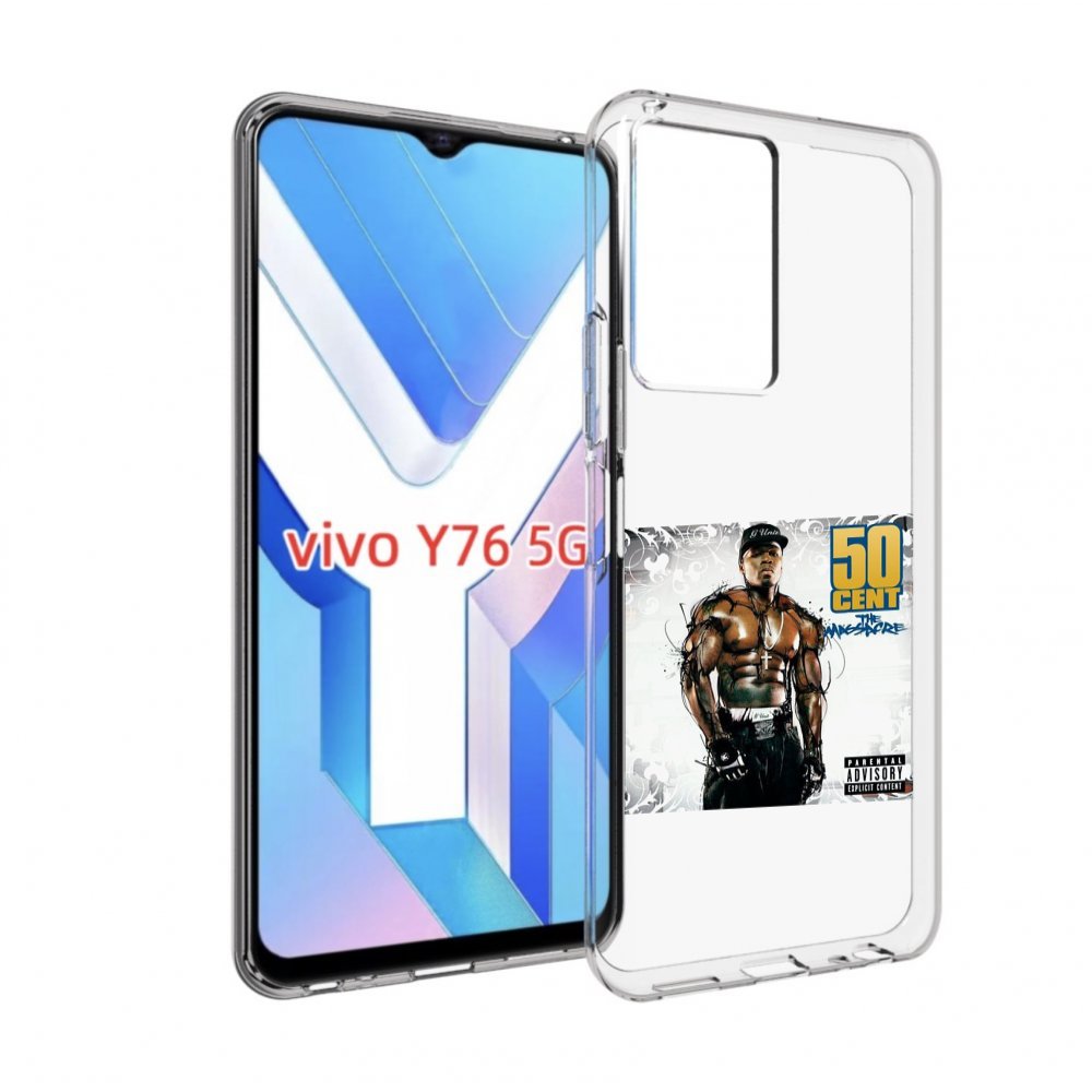 

Чехол MyPads 50 Cent - The Massacre для Vivo Y76 5G, Прозрачный, Tocco